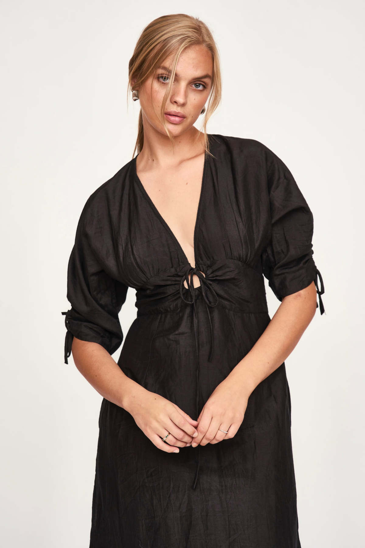 mirth silver lake dress Mirth Silver Lake Dress - Black