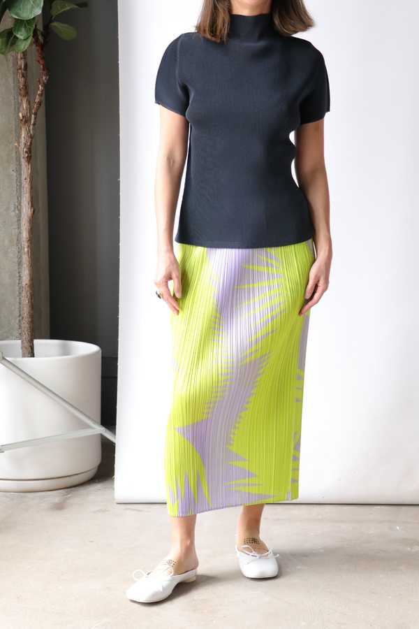Issey Miyake Pleats Please Mist April Top - Dark Navy | Garmentory