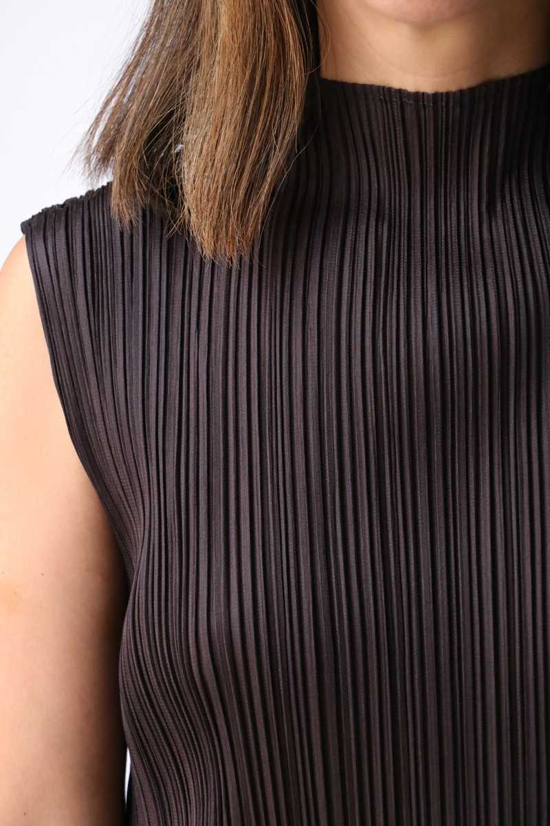 Issey Miyake Monthly Colors April Dress - Black Pepper