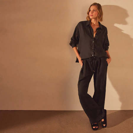 james perse linen shirt