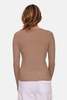 The Tile Club Sylvia Cashmere Henley Sweater - Mink - Thumbnail 2