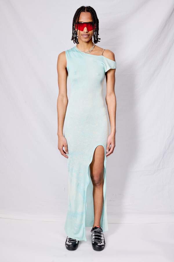 mint green party dress WEDTREND Women Sweetheart Mint Green Long Prom Dress with Slit Mermaid  Streamer Beaded Party Dress with Lace Up Back