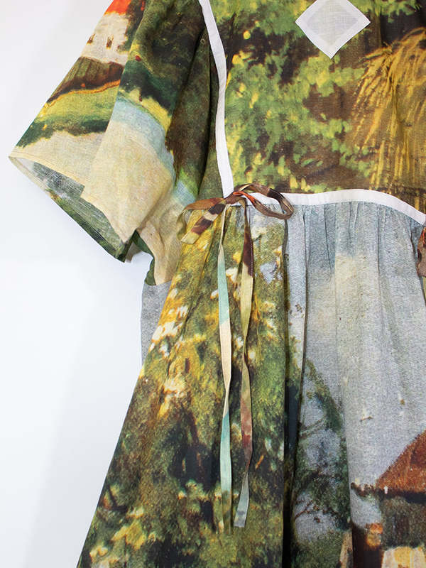 anntian folk dress ワンピース Anntian Folk Dress - Village Print | Garmentory