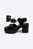 "INTENTIONALLY __________." MARGO SOLE PLATFORM HEEL - BLACK - Thumbnail 3