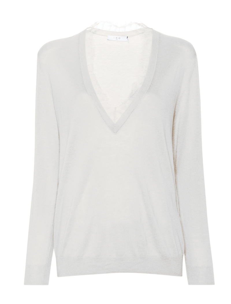 IRO Jayden Sweater - Optical White | Garmentory