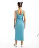 Stateside Mini Lux3 Thermal V Neck Dress - Thumbnail 3