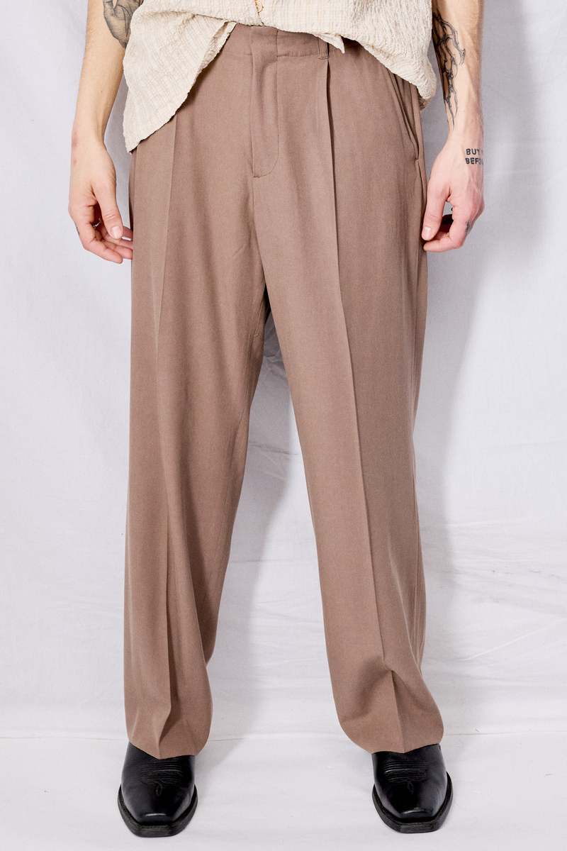 Our Legacy Wool Borrowed Chino - Muddy Lavender | Garmentory