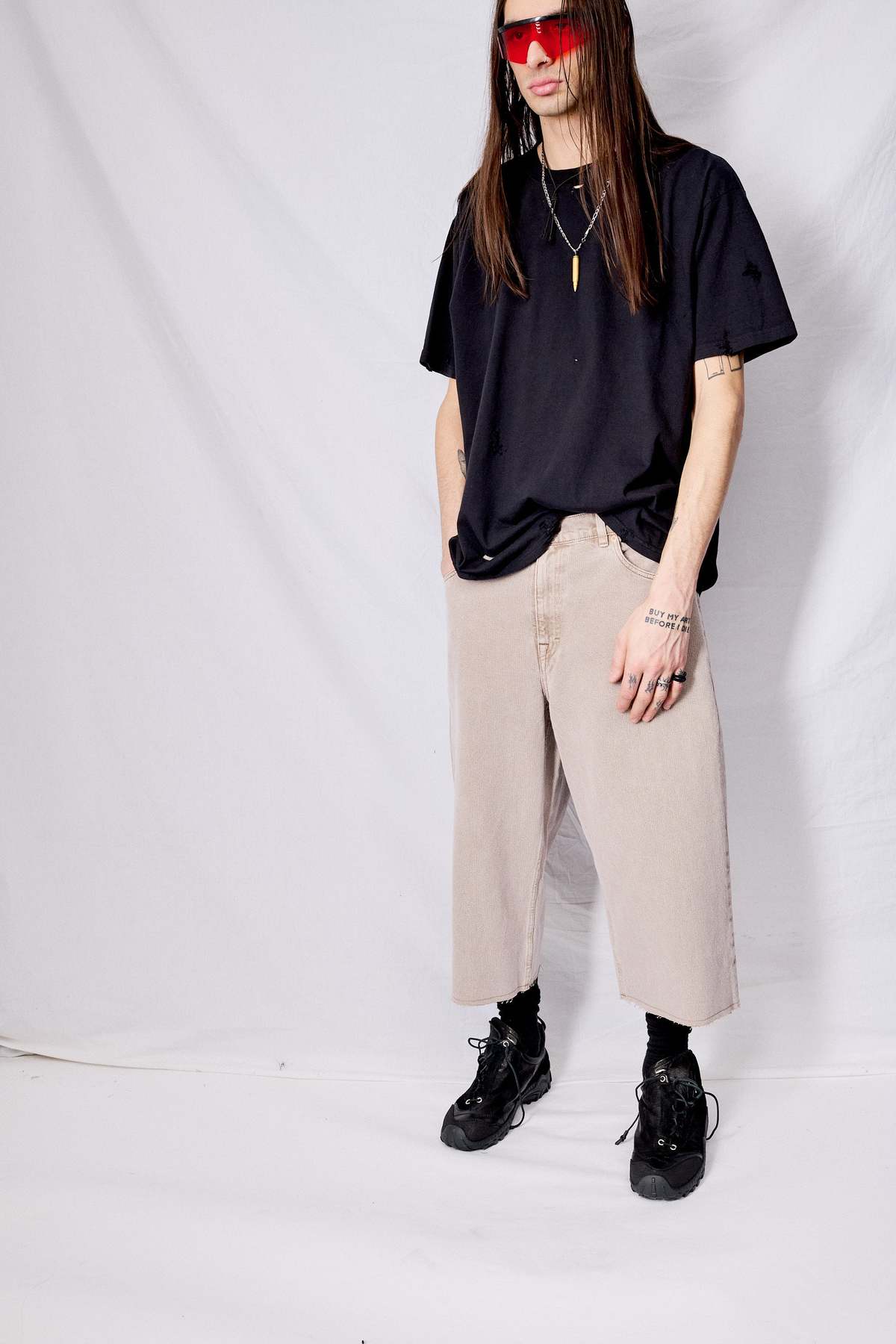 Our Legacy Cast Chain Twill Capri Cut - Pink | Garmentory