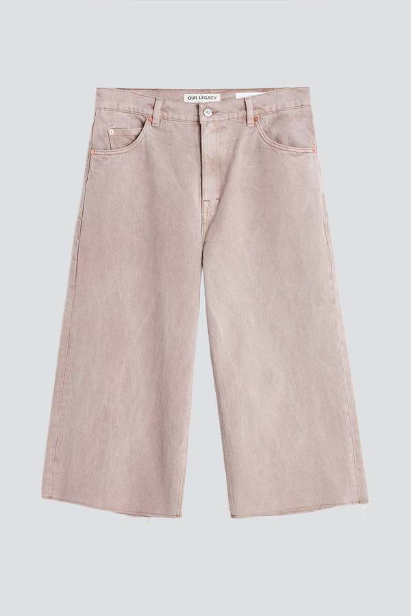 Our Legacy Cast Chain Twill Capri Cut - Pink | Garmentory