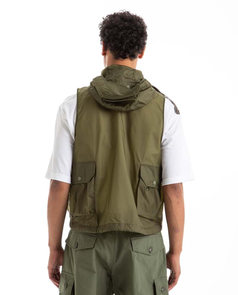 Engineered Garments Field Vest - Dark Olive | Garmentory