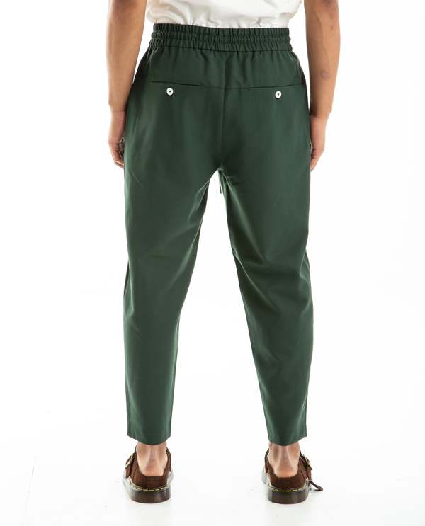 Drole de Monsieur Le Pantalon Cropped - Forest Green | Garmentory