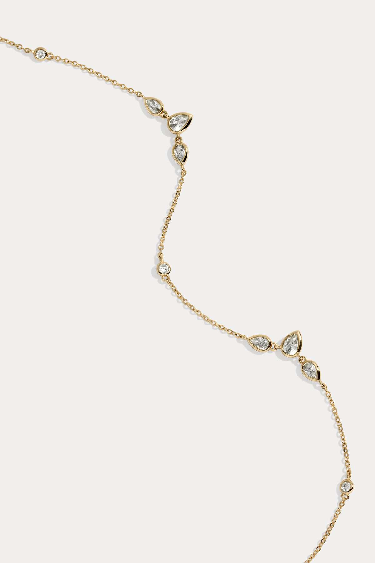 Lili Claspe Gold Aurora Belly Chain Gold on Garmentory