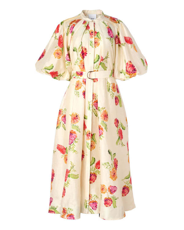 knee length dresses for ladies Acler Women's Cranhurst Midi Dress  Saint Bernard
