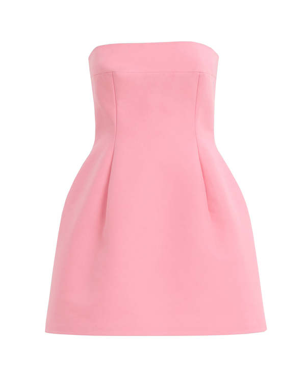 pretty in pink prom dress Sugar Rush Strapless Mini Dress