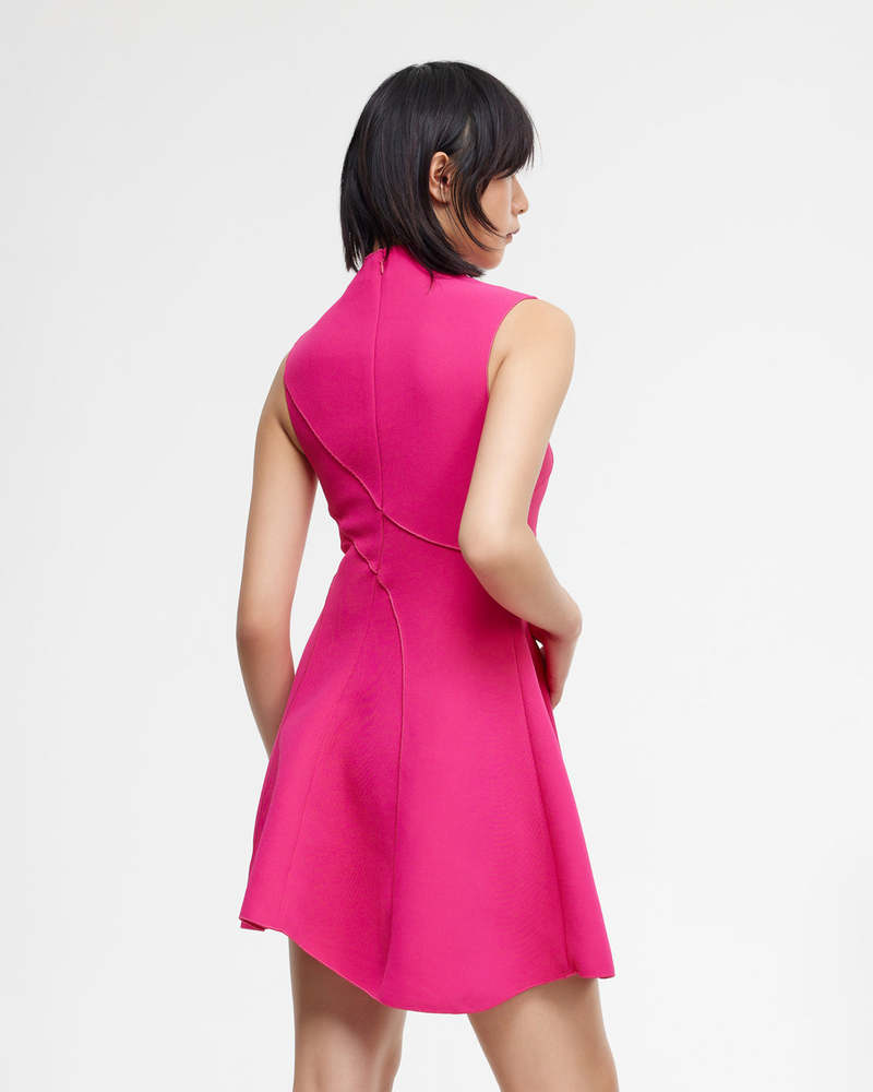 acler rowe mini dress Acler Rowe Sleeveless Seamed Mini Dress