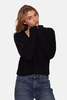 The Tile Club Natalie Cable Knit Sweater - Coal - Thumbnail 4