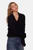 The Tile Club Natalie Cable Knit Sweater - Coal - Thumbnail 5