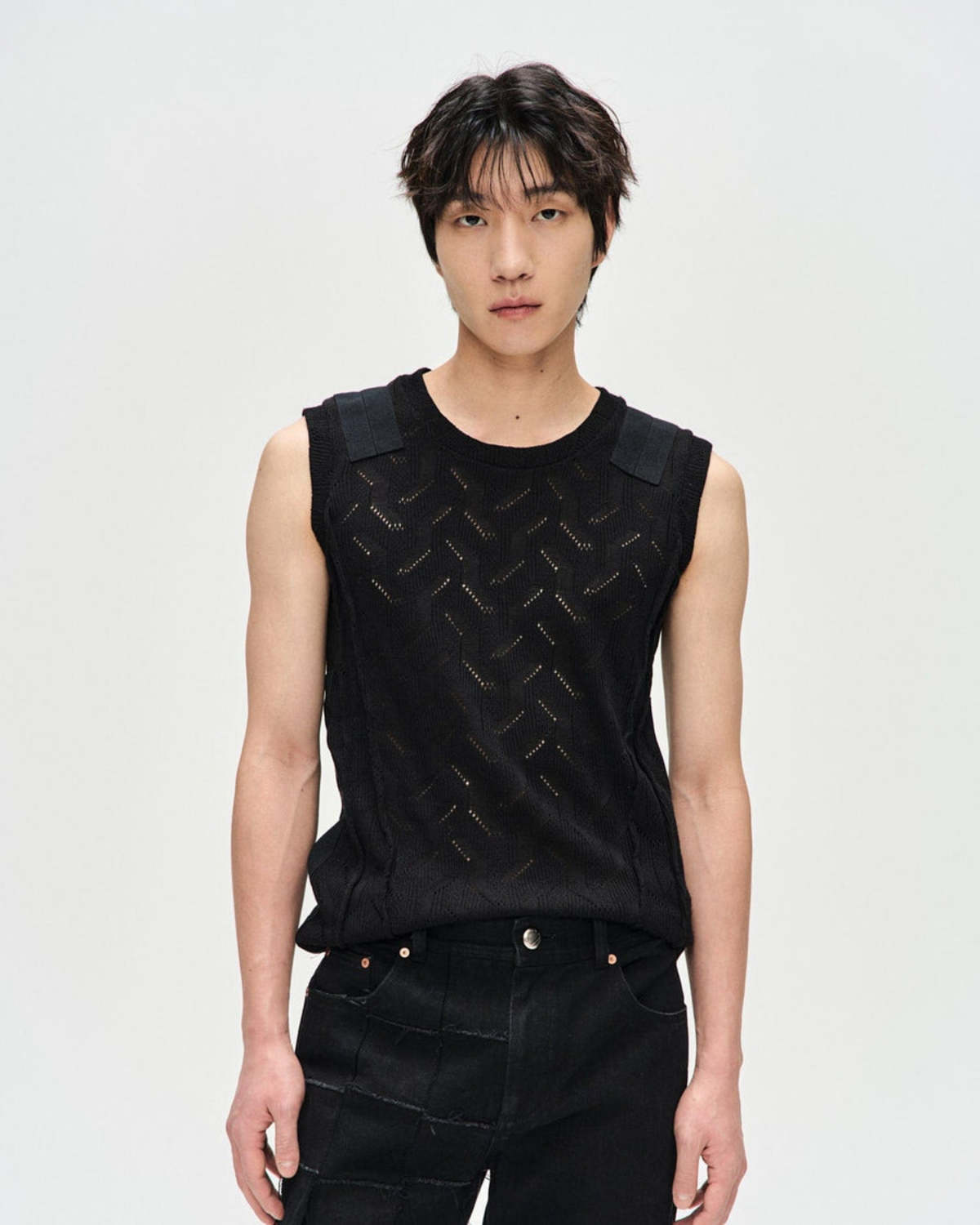 ■ANDERSSON BELL■ Warden Military Sleeveless atb1077mCHARCO WADEN MILITARY SLEEVELESS atb1077m(CHARCOAL) – Andersson Bell