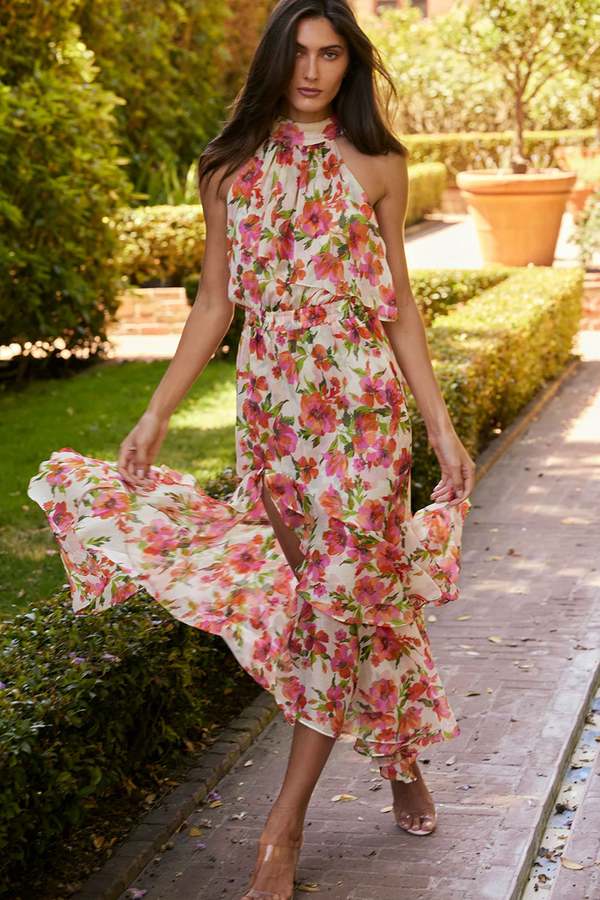 MISA Aneva Dress - Palmarei Blooms on Garmentory MISA Aneva Dress - Palmarei Blooms on Garmentory
