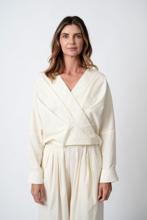 Black Crane Cross Shirt