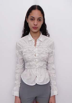 Gimaguas Lupa Shirt - White | Garmentory