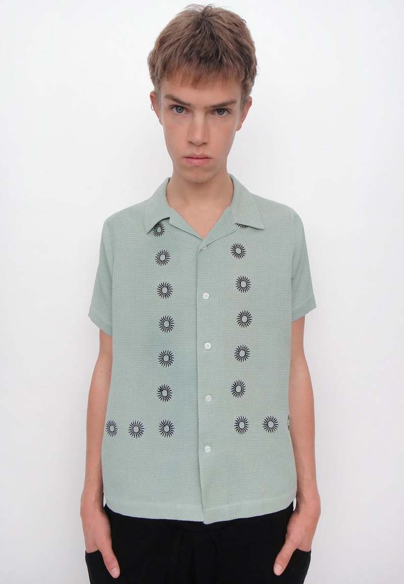 Gimaguas Sunny Shirt - Grey/Black | Garmentory