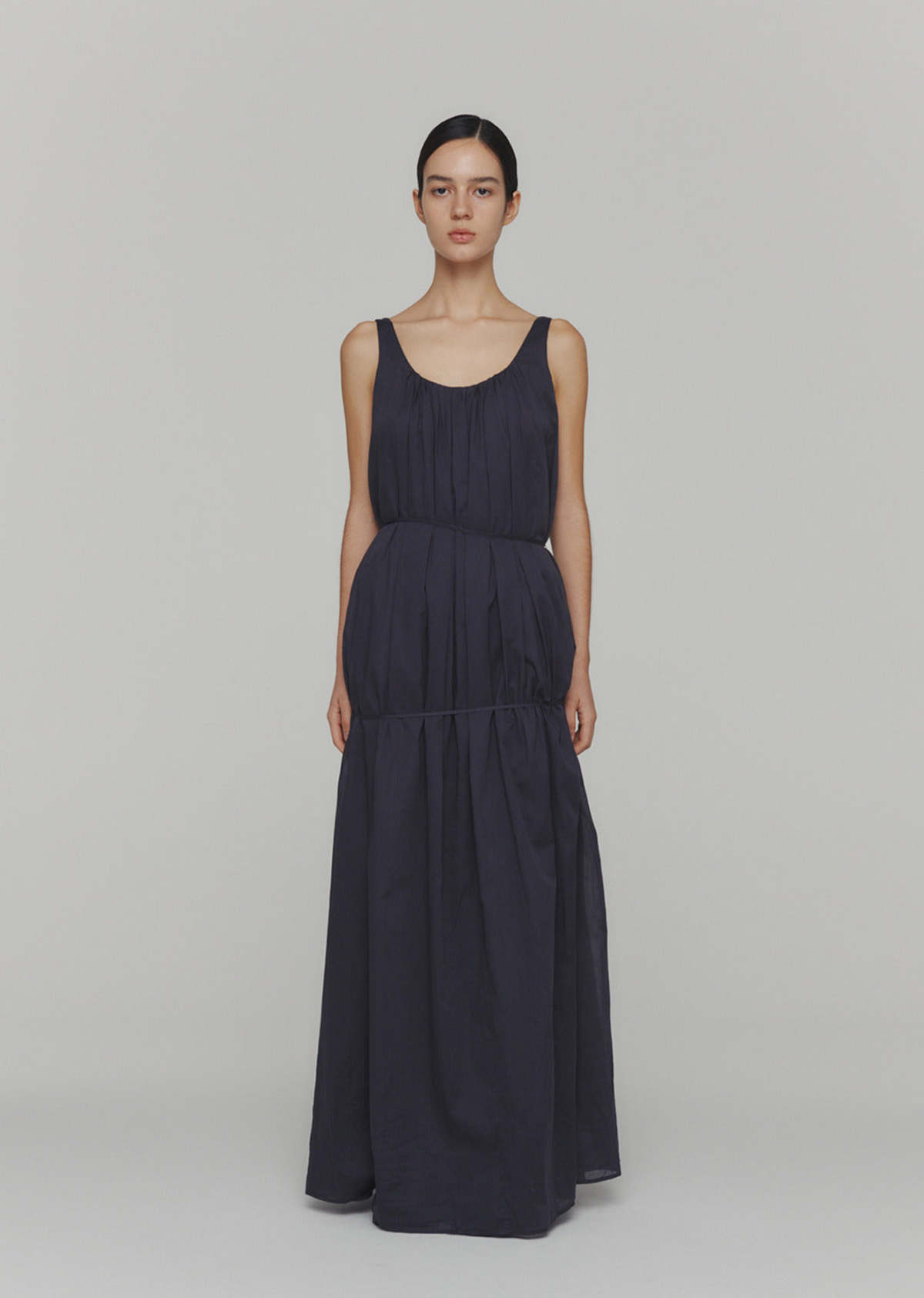 【AMOMENTO】24fw SHIRRING DRESS JUMPER AMOMENTO】24fw SHIRRING DRESS JUMPER