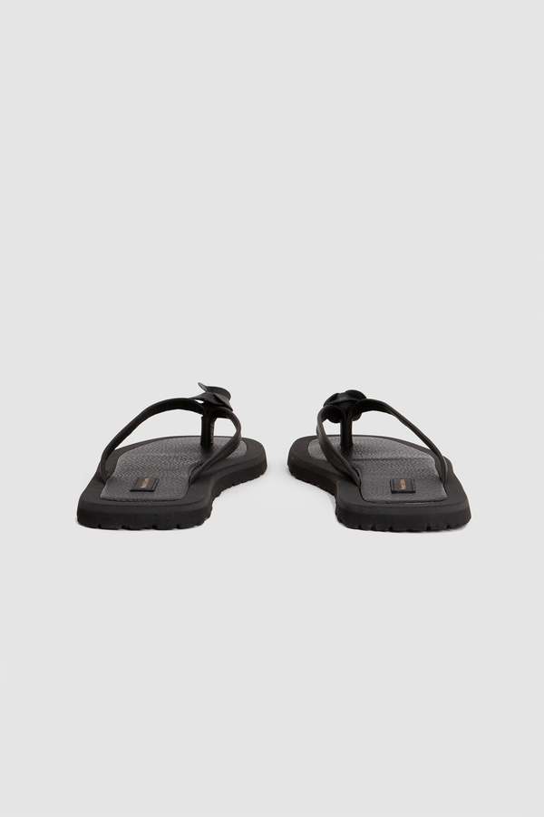 Hender Scheme Bloom Thong Sandals - Black | Garmentory
