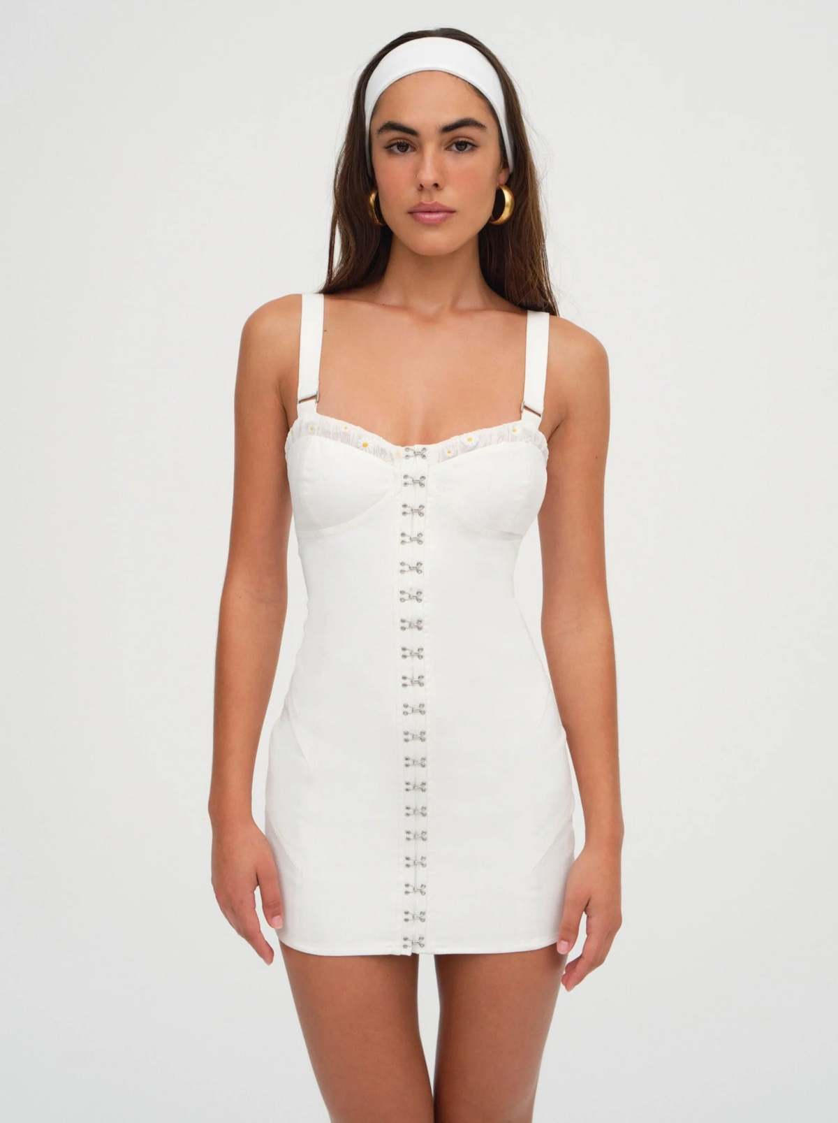 tilly denim mini dress WEST OF MELROSE Denim Strapless Drop Waist Womens Mini Dress - Dark Wash - XS
