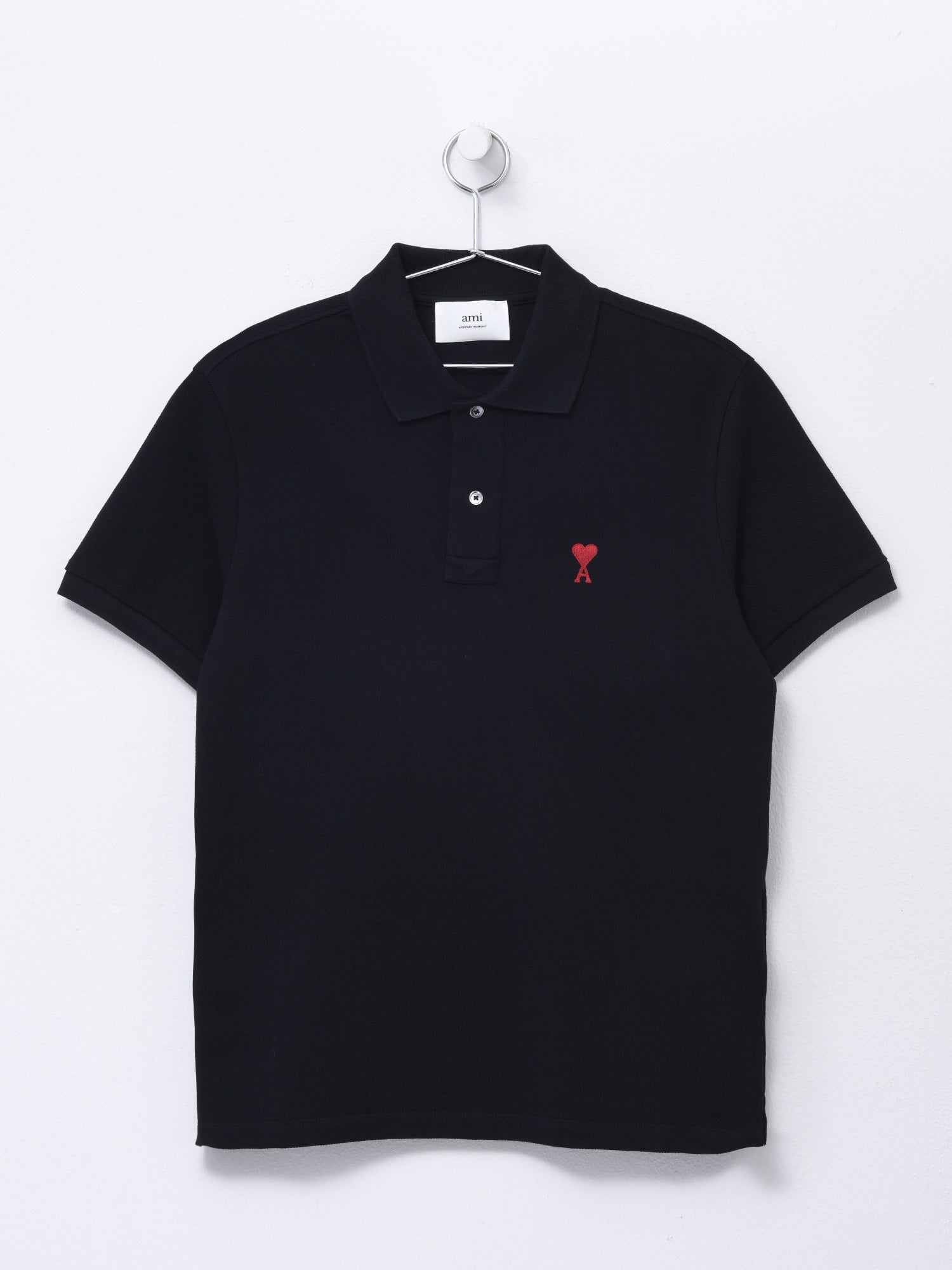 Ami De Coeur Polo Shirt - Black | Garmentory