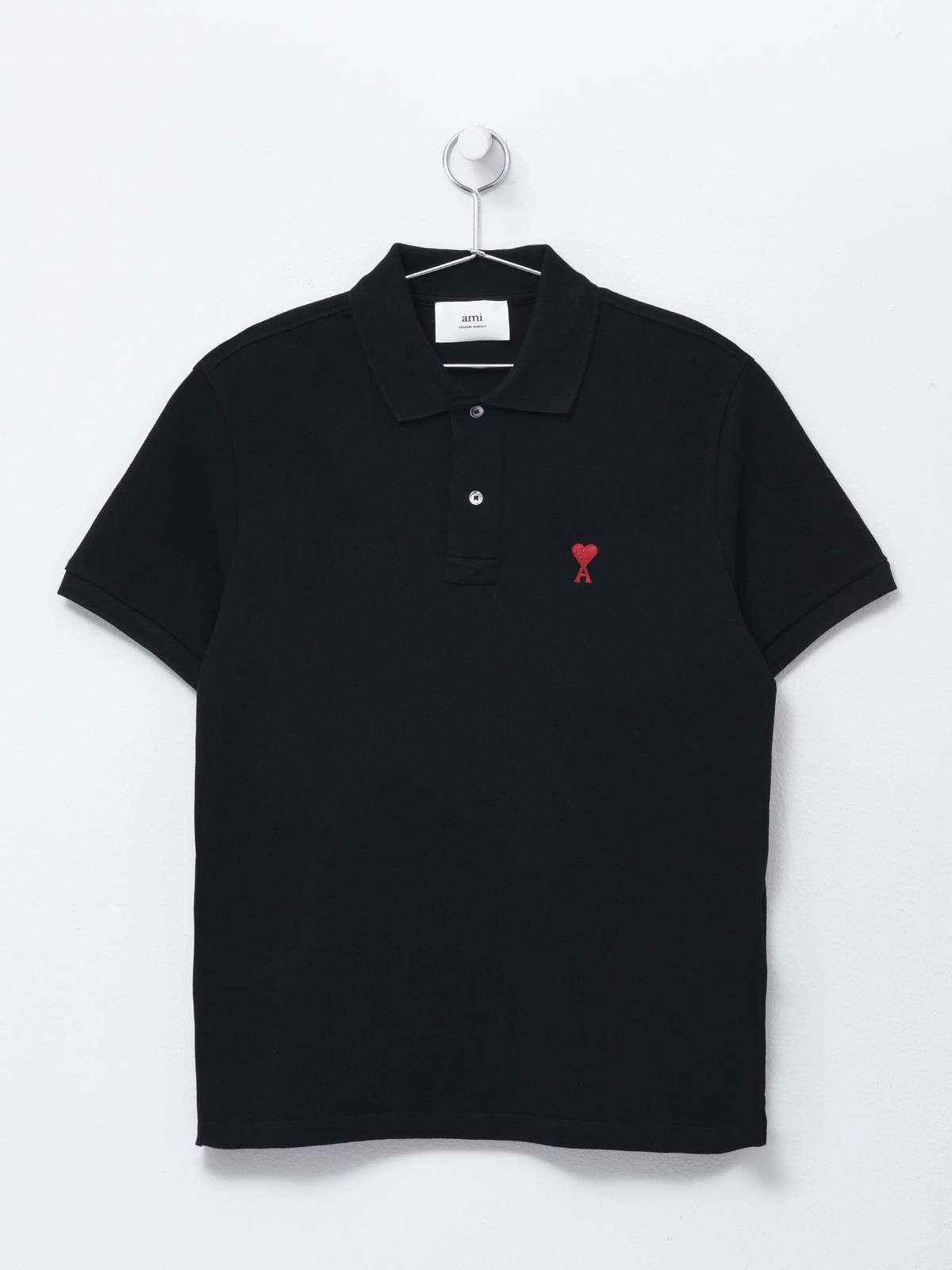 Ami De Coeur Polo Shirt - Black | Garmentory