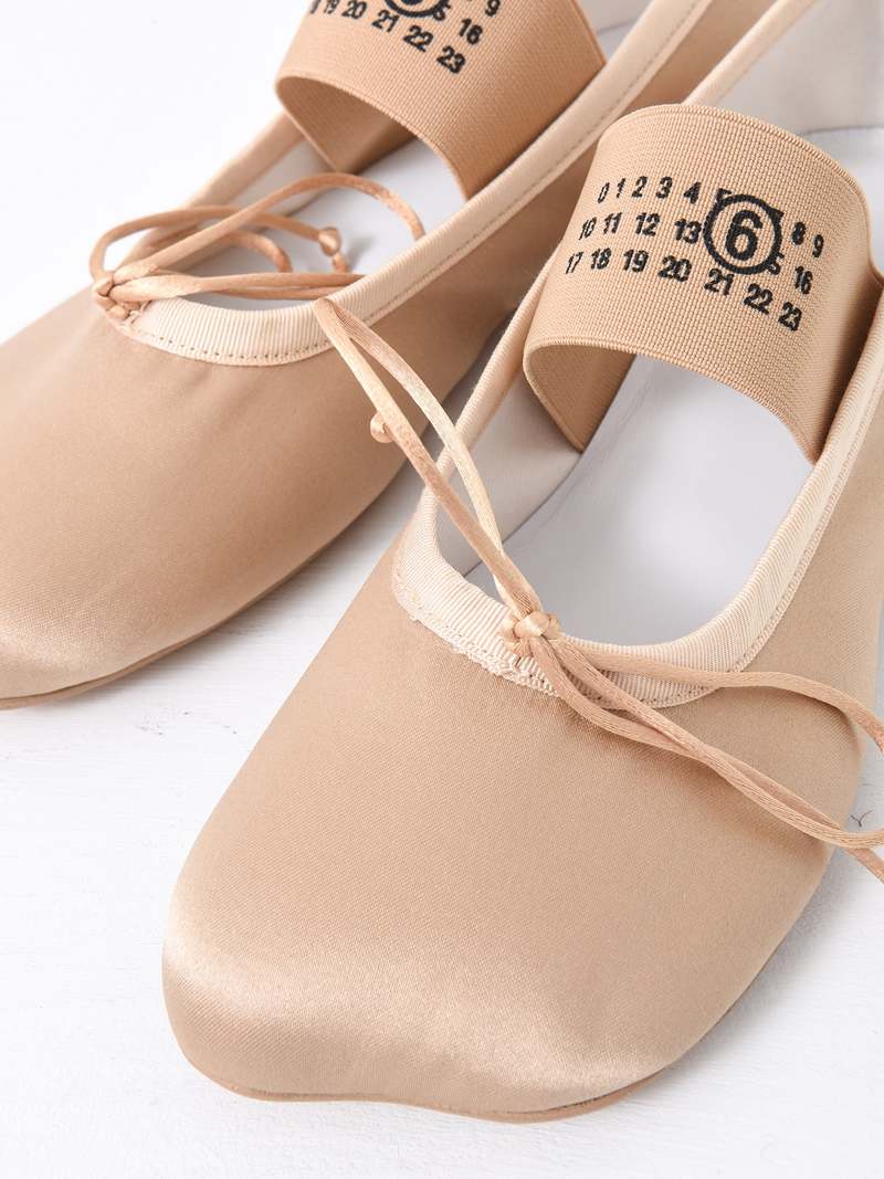 MM6 Maison Margiela Ballet Shoe - Cuban Sand | Garmentory