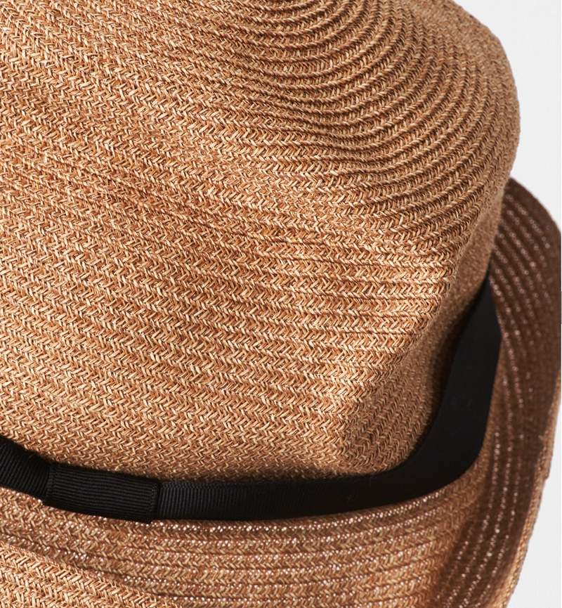Mature Ha Boxed Hat Paper Abaca Hat - Bronze Gold | Garmentory