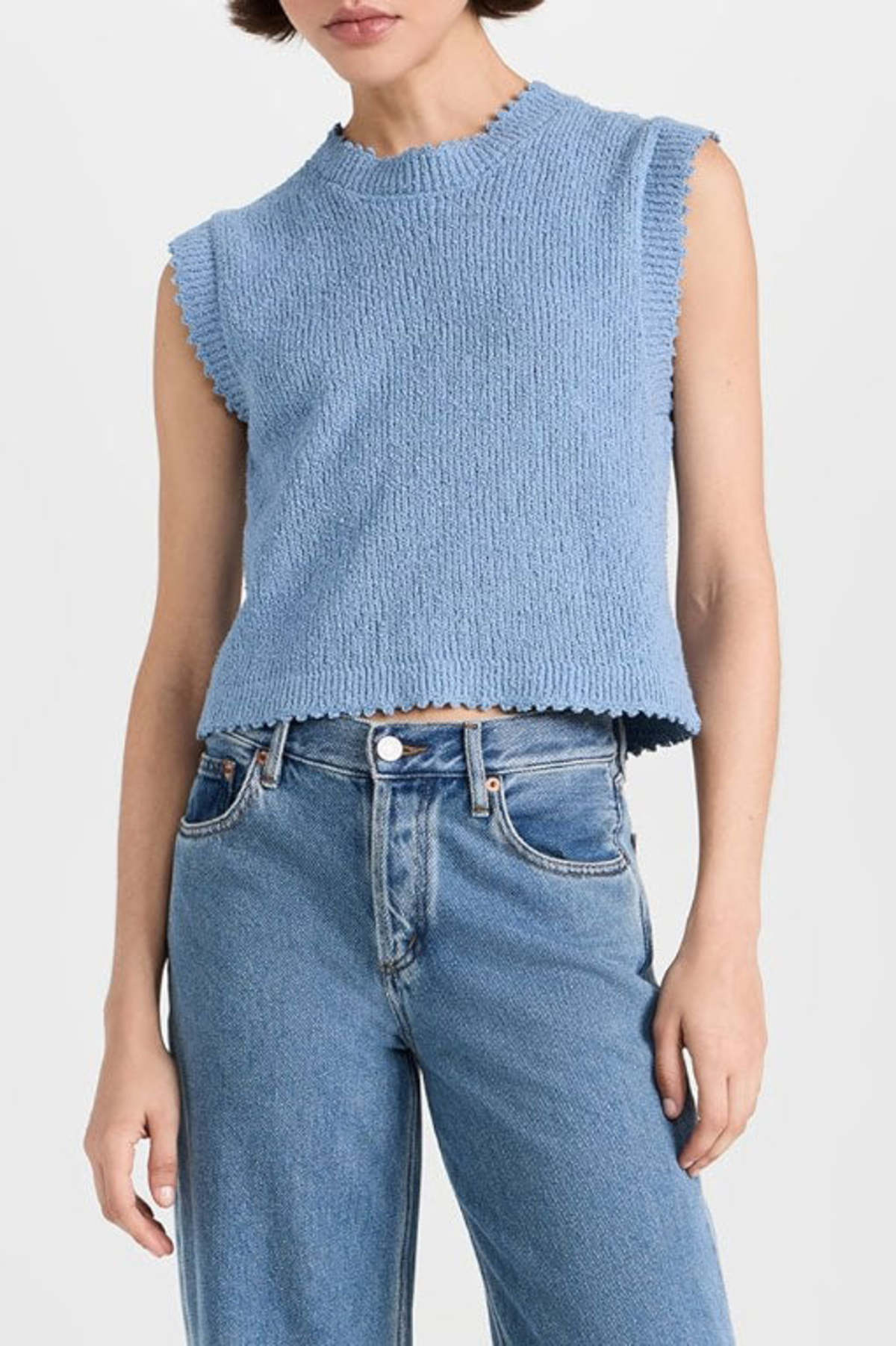 Rachel Comey Relent Top - Light Blue | Garmentory