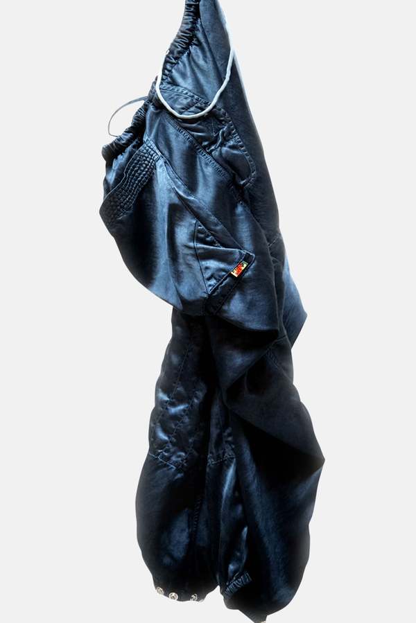FREECITY Flap/Snap Satin Jump Pant - Blueplant Glass | Garmentory