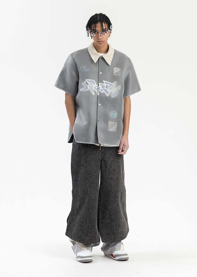 トップス NAMESAKE BILL WARM UP SHIRT BLACK S NAMESAKE Bill Warm Up Shirt – 082plus