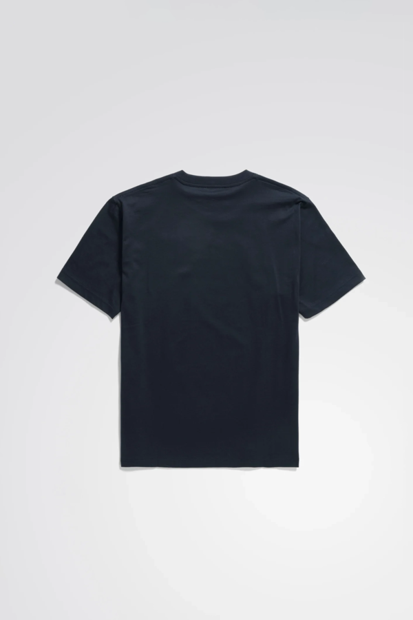 Norse Projects Johannes Organic Canal Print T Shirt - Dark Navy