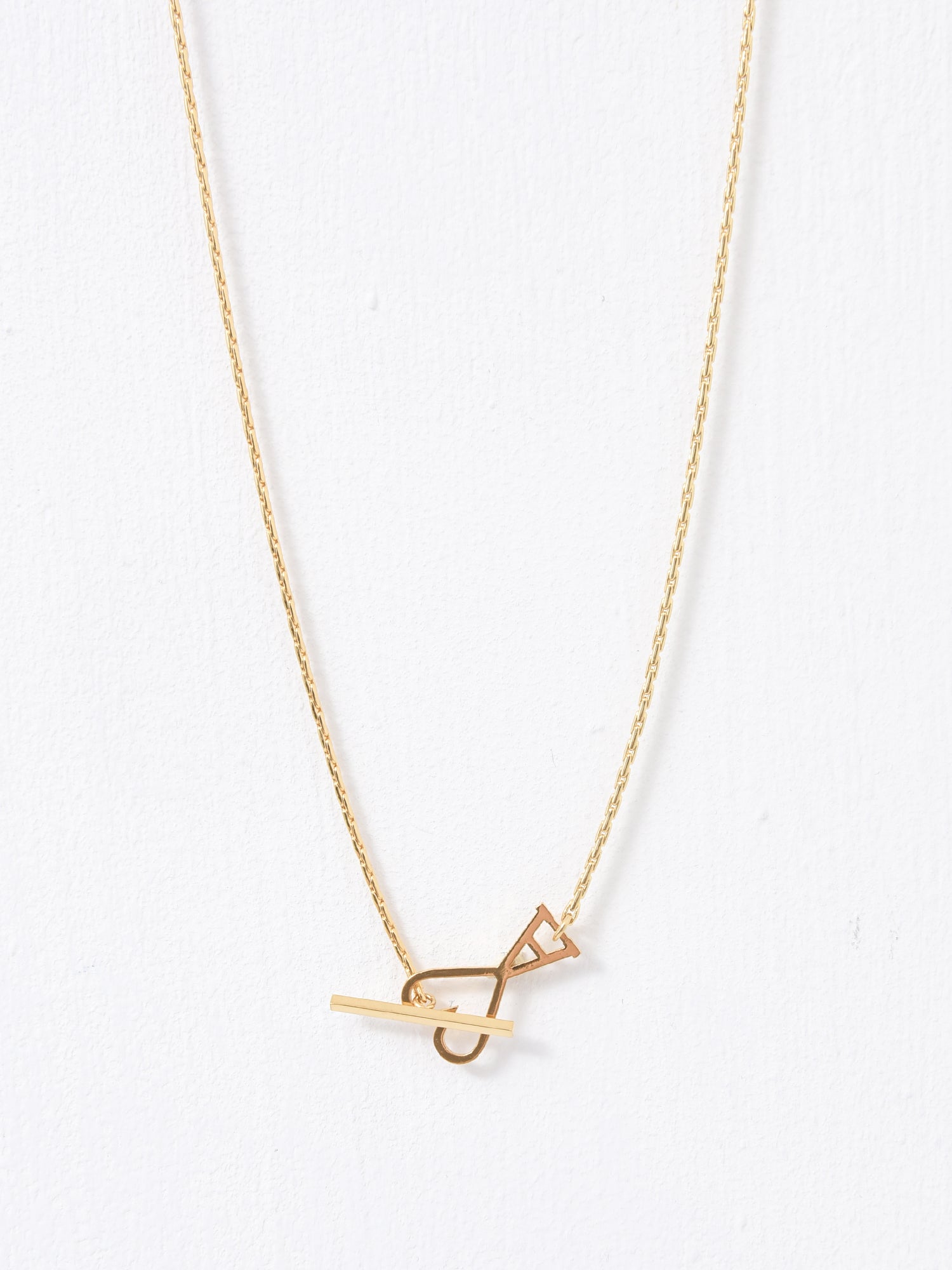 AMI ADC 2 IN 1 CHAIN NECKLACE - GOLD | Garmentory