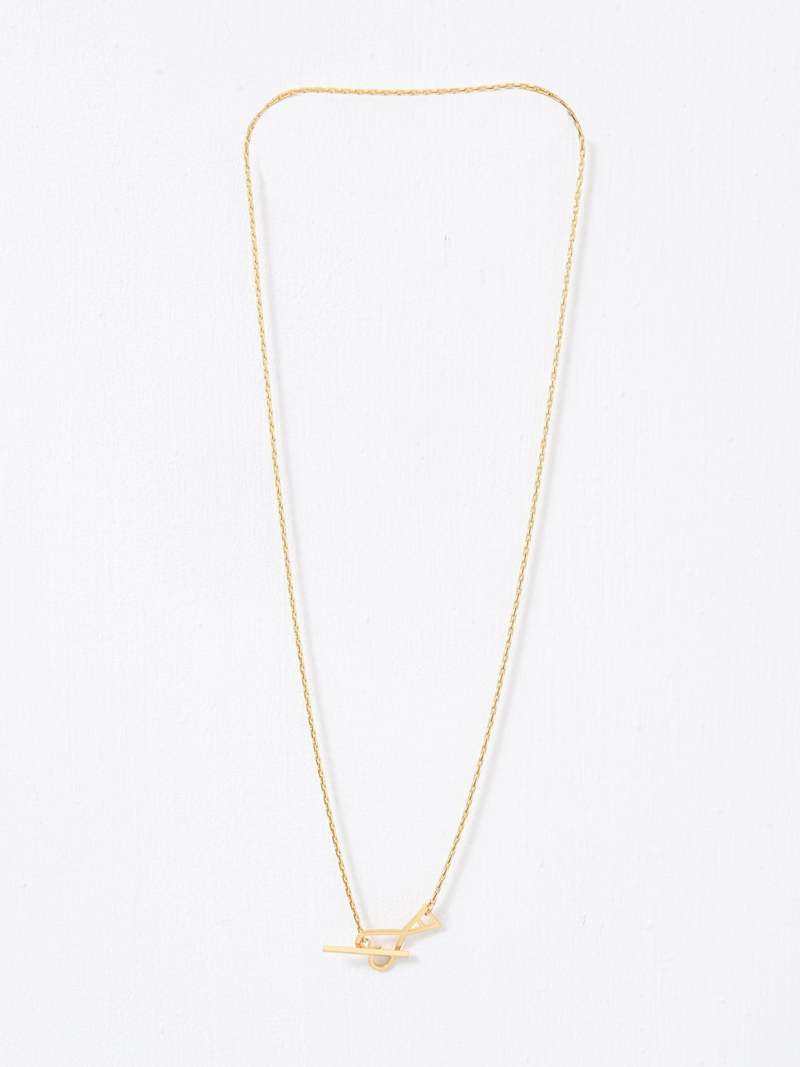 AMI ADC 2 IN 1 CHAIN NECKLACE - GOLD | Garmentory