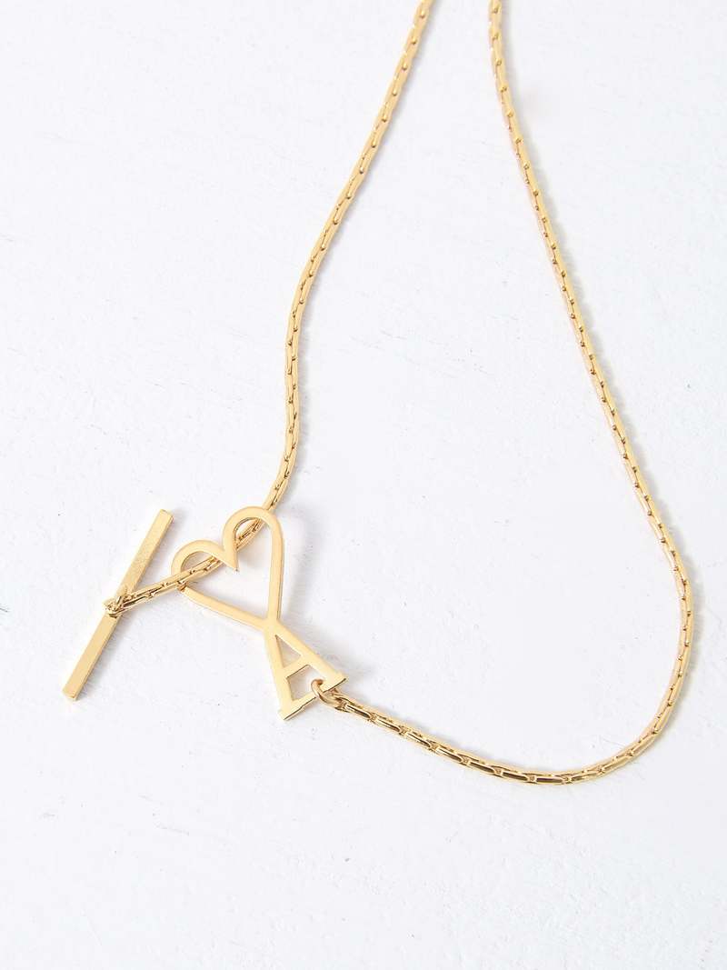 AMI ADC 2 IN 1 CHAIN NECKLACE - GOLD | Garmentory