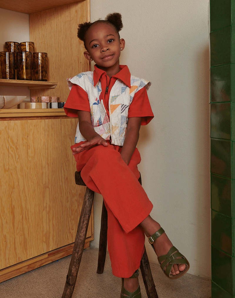 Kids Noble Organic Utility Suit - Paprika Kids Noble Organic Utility Suit - Paprika