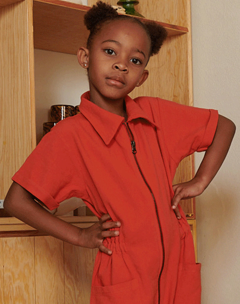Kids Noble Organic Utility Suit - Paprika Kids Noble Organic Utility Suit - Paprika