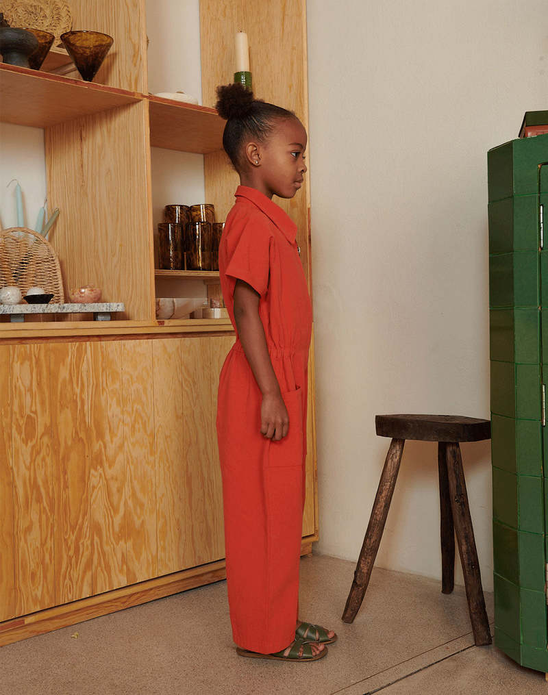 Kids Noble Organic Utility Suit - Paprika Kids Noble Organic Utility Suit - Paprika