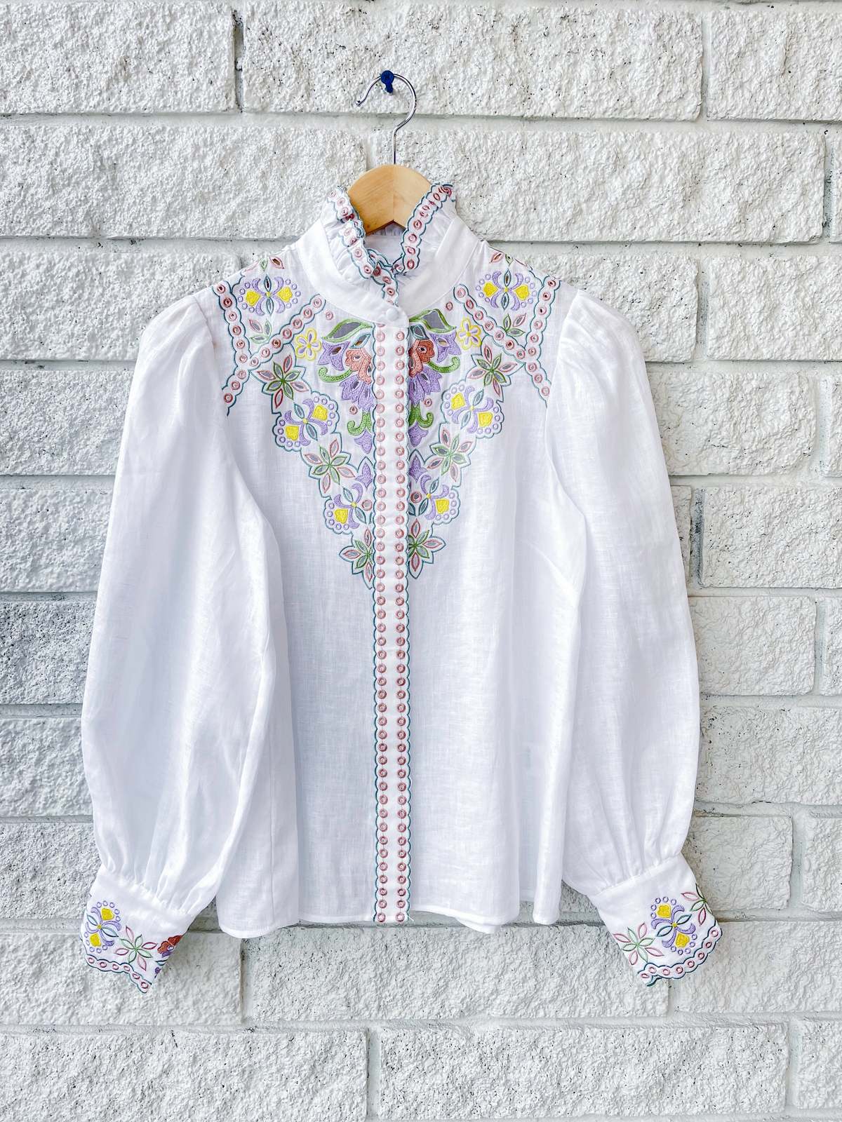 CHRISTY LYNN Ciara Top - White Combo - Image 2 of 4