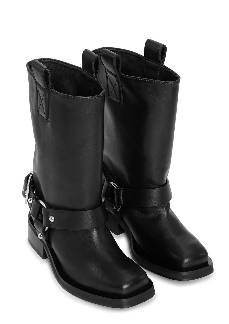ブーツその他 Studs Boots - Ganni - Synthetic - Black S2784_4926_099_1.jpg?sw=2000