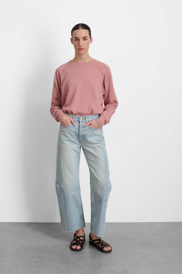 Beige Slim Lasso Jean - Super Light Vintage Wash Beige Slim Lasso Jean - Super Light Vintage Wash