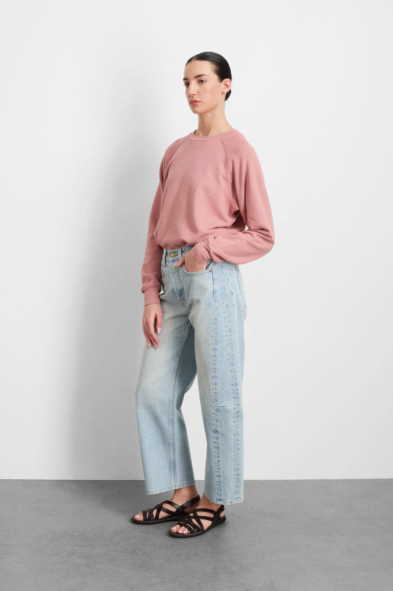 Beige Slim Lasso Jean - Super Light Vintage Wash Beige Slim Lasso Jean - Super Light Vintage Wash