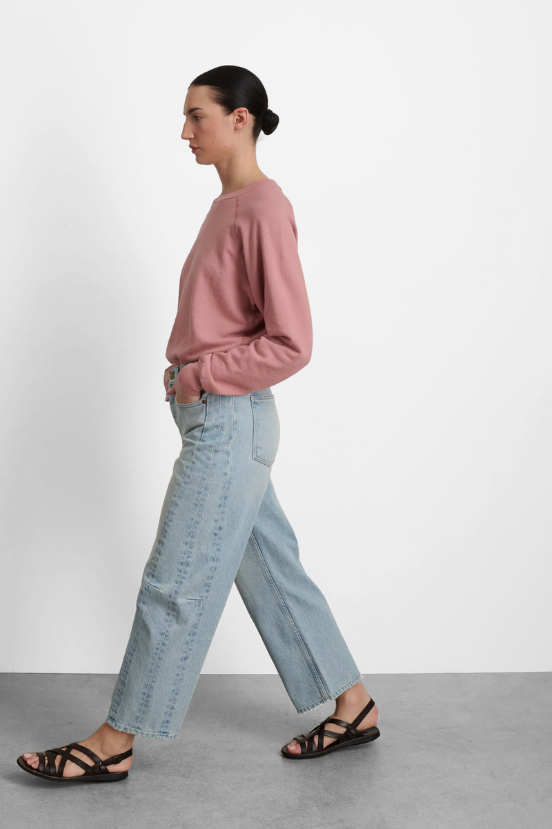 Beige Slim Lasso Jean - Super Light Vintage Wash Beige Slim Lasso Jean - Super Light Vintage Wash