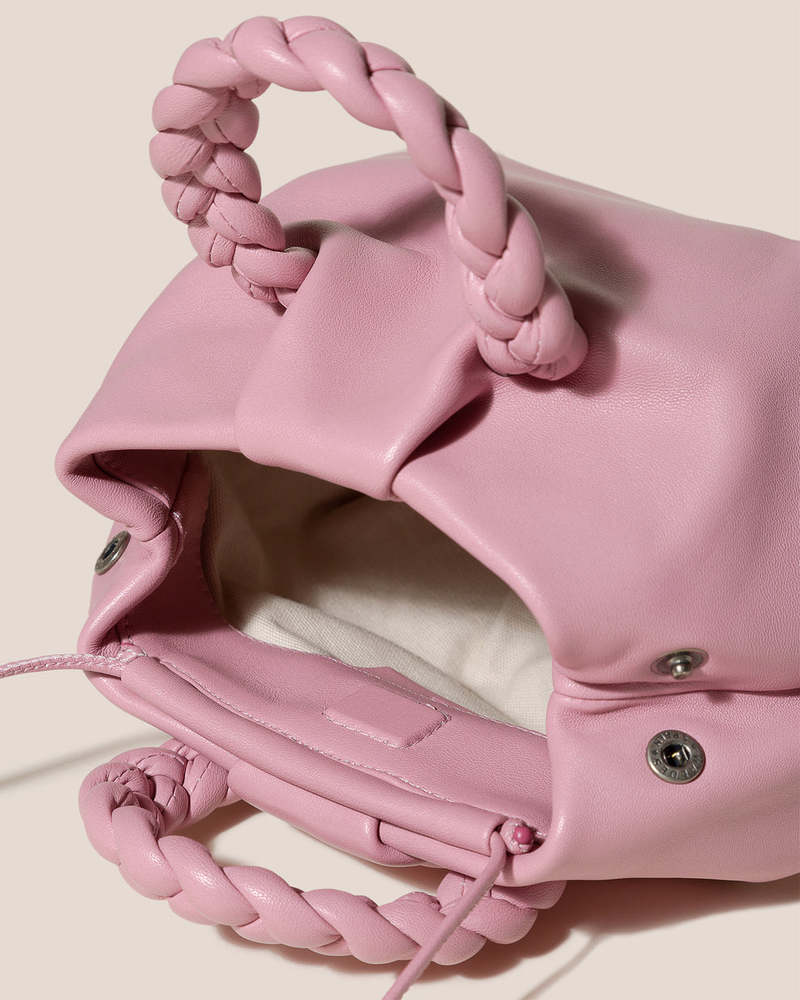 ショルダーバッグ・ポシェット HEREU BOMBOM SMALL CROSSBODY BAG BOMBON - Plaited-handle Leather Handbag – Hereu Studio