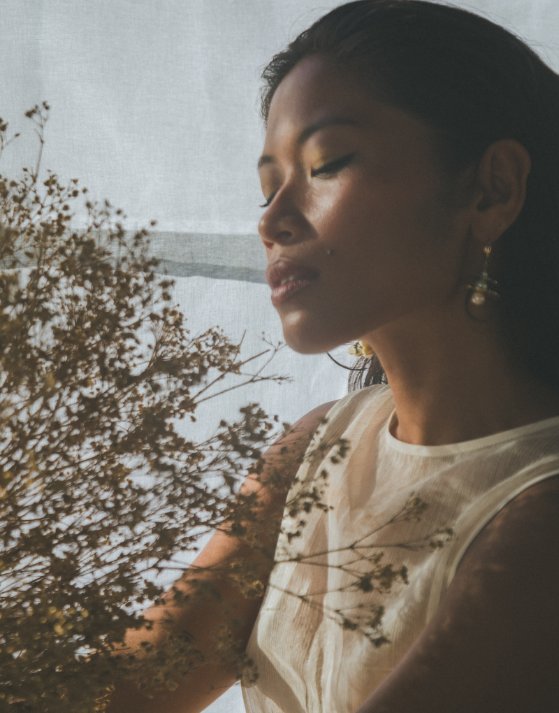 Maaari Anting Anting Sampaguita / Hope Earrings